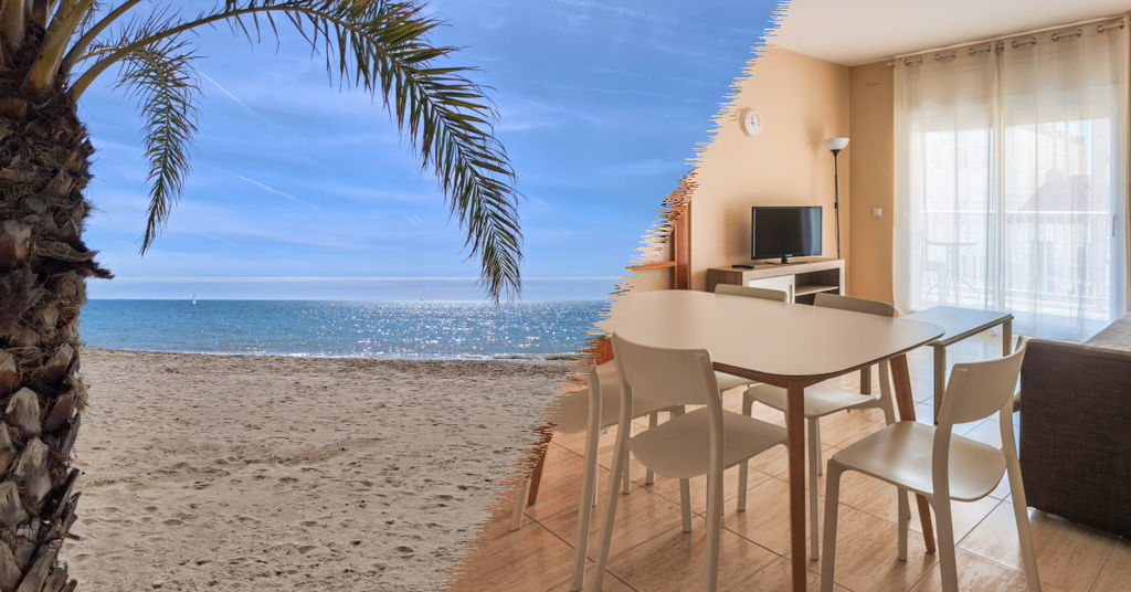 Fully equipped beachfront apartments for remote workers and winter escapes 